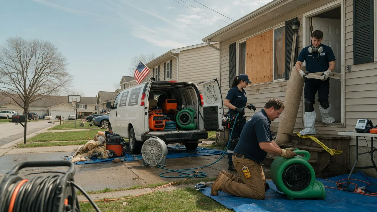 Water Damage Restoration in Newark, TX near me